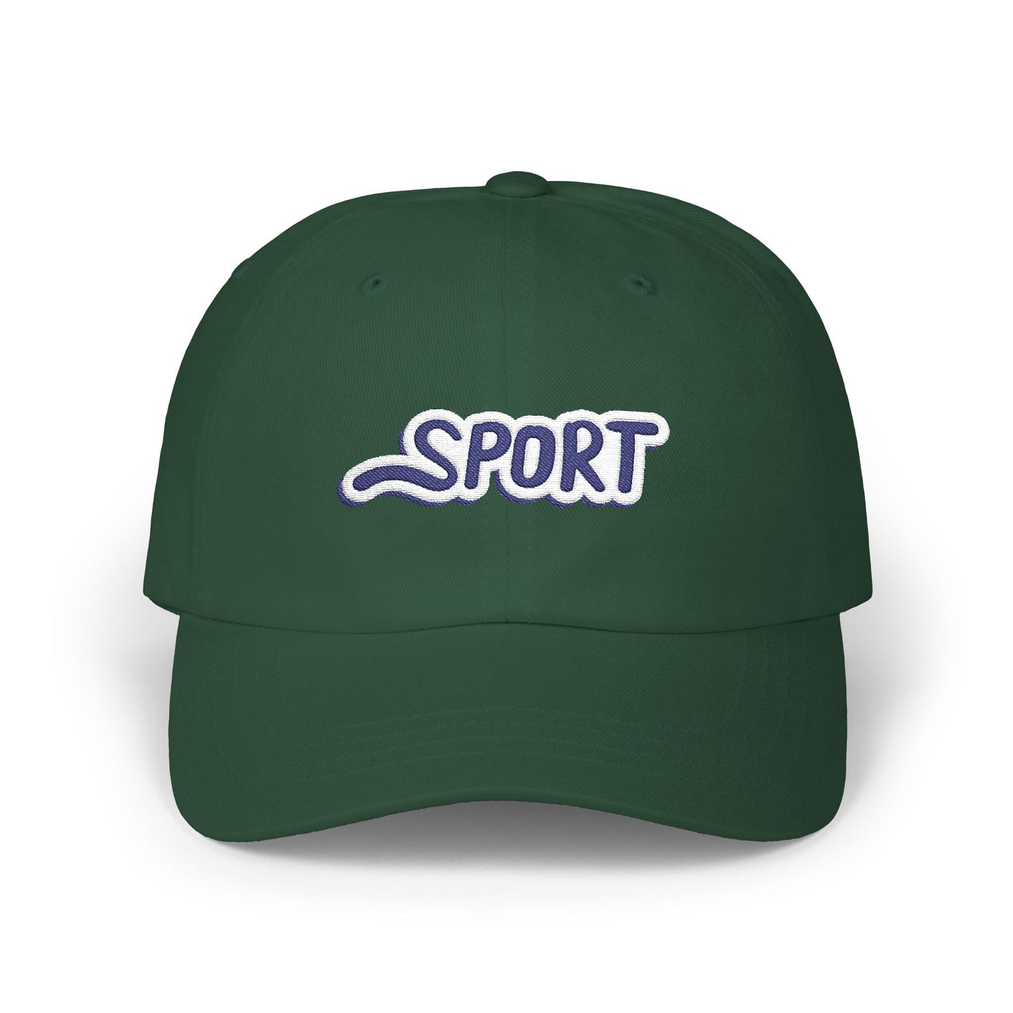 Classic “SPORT” Embroidered Dad Cap