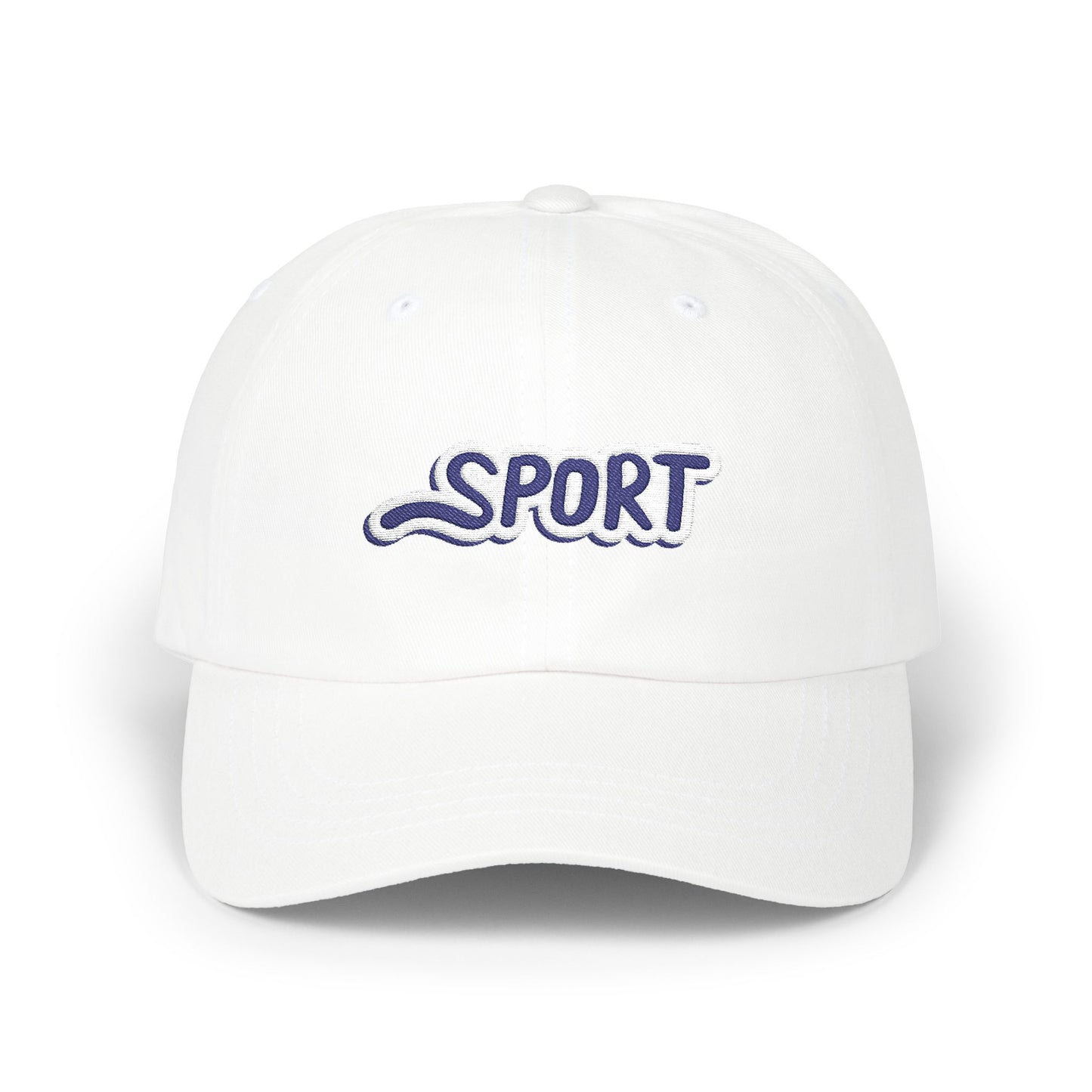 Classic “SPORT” Embroidered Dad Cap