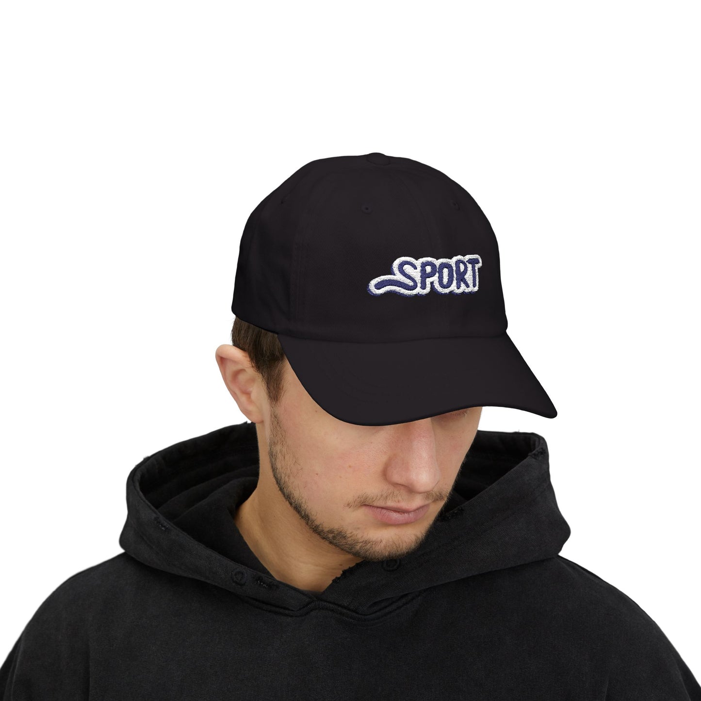 Classic “SPORT” Embroidered Dad Cap