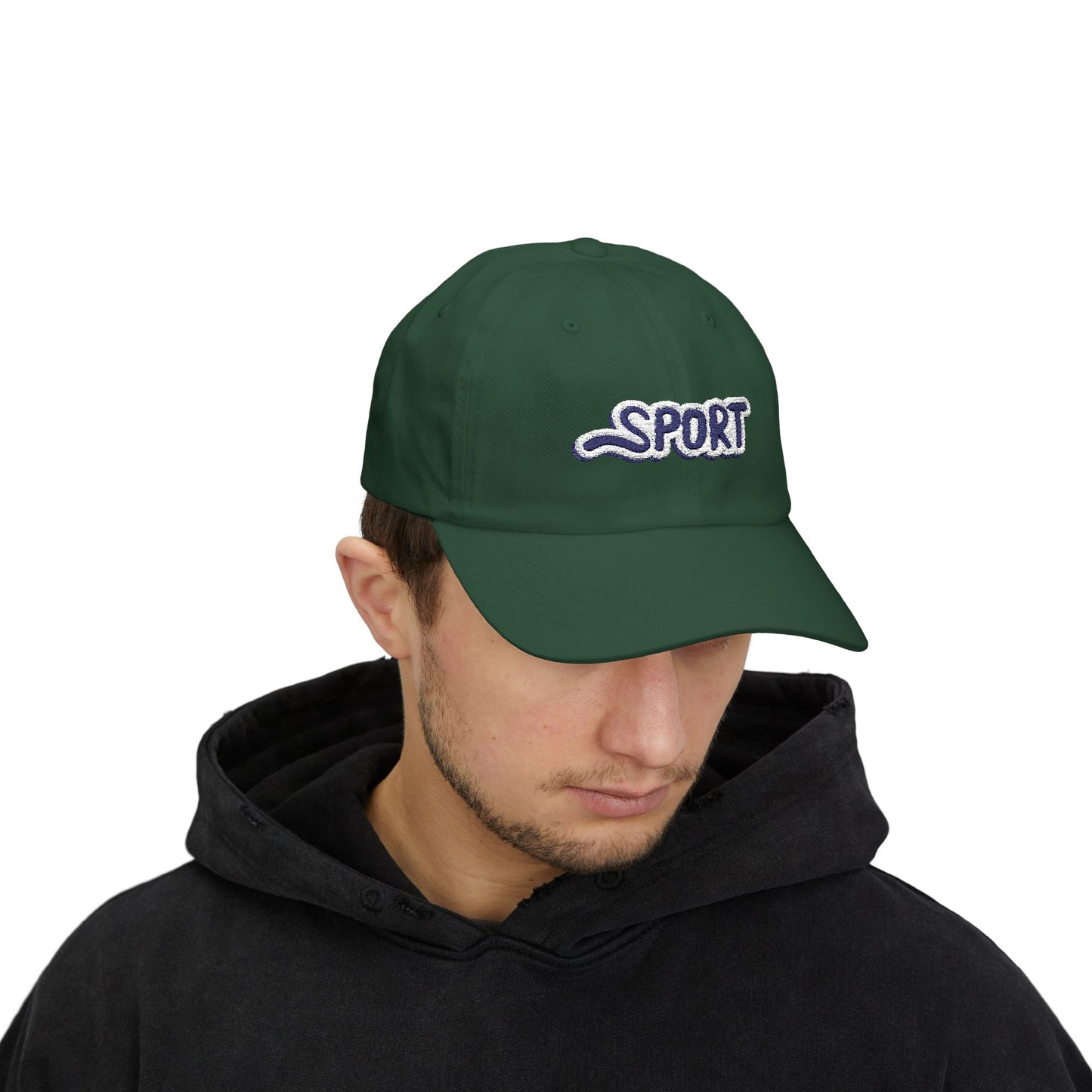 Classic “SPORT” Embroidered Dad Cap