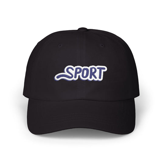 Classic “SPORT” Embroidered Dad Cap